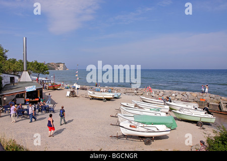 harbour of Vitt, Kap Arkona, Ruegen Island, Mecklenburg-West Pomerania, Germany Stock Photo