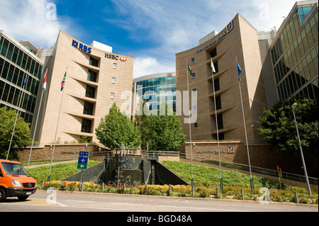 The Johannesburg Stock Exchange. Sandton, Johannesburg, South Africa Stock Photo