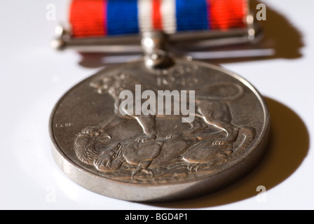 A Campaign Medal for the 1939-1945 World War II Stock Photo