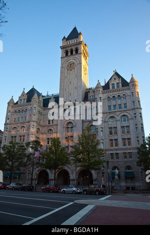 Old Post Office Pavilion Building in Washington DC Stock Photo