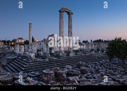 Didim, Didyma, Didymaion, Apollo temple, important oracle, South Aegean coast, southwest Turkey, west coast, Turkey,  Europe. Stock Photo