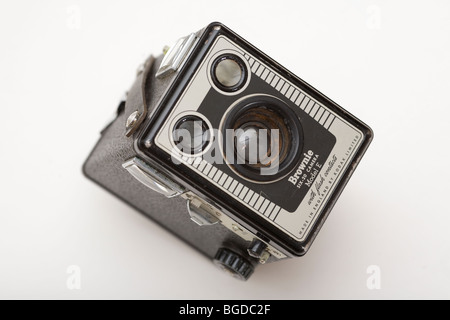 A Kodak Box Brownie Six-20 Model E Film Camera Picture by James Boardman Stock Photo