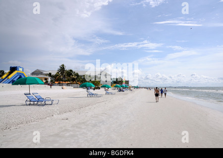 Fort Myers Beach, Gulf of Mexico Coast, Florida Stock Photo