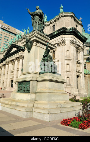 Cathedrale Marie-Reine du Monde, Cathedral of Montreal, Quebec, Canada, North America Stock Photo