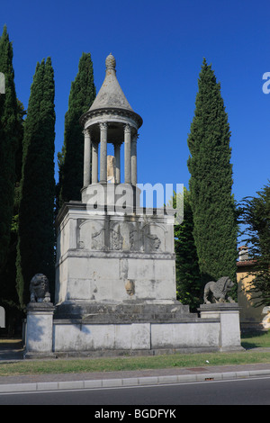 Roman Mausoleum, Aquileia, Friuli-Venezia Giulia, Italy, Europe Stock Photo