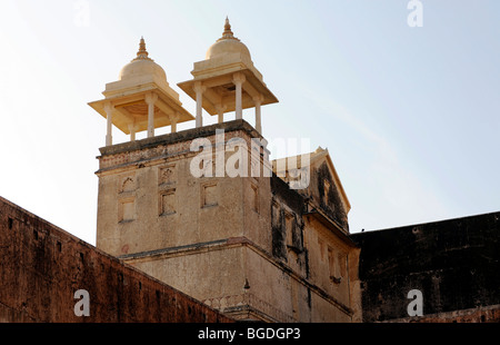 Amber Palace, detail, Amber, near Jaipur, Rajasthan, North India, India, South Asia, Asia Stock Photo