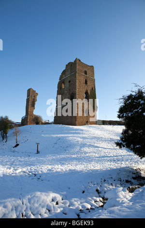 Sheriff Hutton Castle, North Yorkshire, England Stock Photo