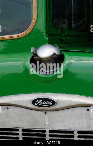 Close up Classic Bristol Bus Stock Photo