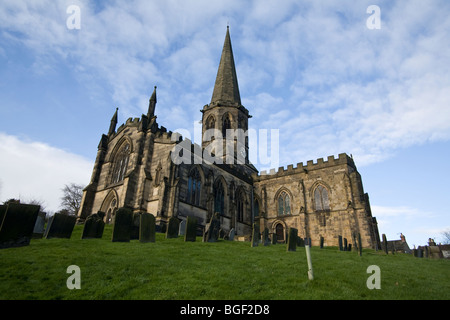 Bakewell Parish Church, Bakewell, Derbyshire December 2009 Stock Photo