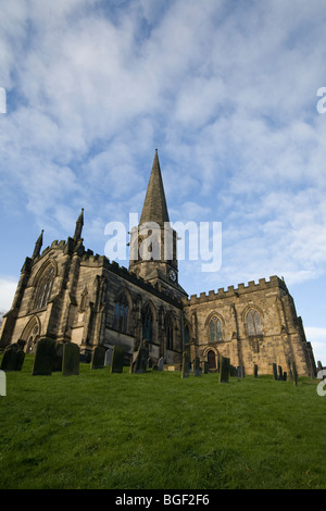 Bakewell Parish Church, Bakewell, Derbyshire December 2009 Stock Photo