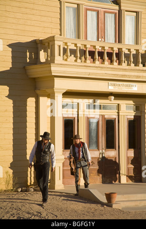 Lincoln County Courthouse in Old Tucson Studios,Tucson, Arizona,USA Stock Photo