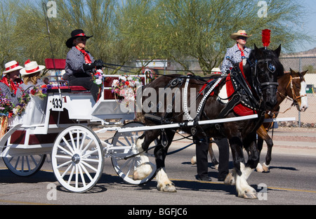 Tucson Rodeo Parade, Tucson, Arizona,USA Stock Photo