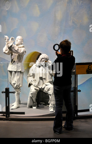 Lippershey's Telescope at Innovations of Glass Display Museum of Glass Corning New York Finger Lakes Region Stock Photo