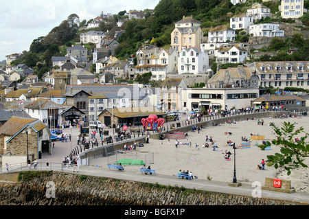 Looe popular west country seaside resort in Cornwall England UK Stock Photo