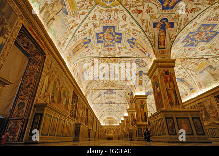 Vatican Library, Rome, Italy, low angle view Stock Photo