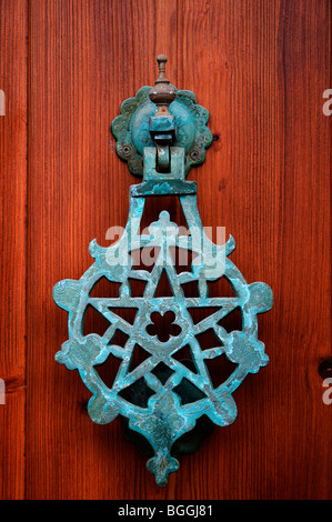Pentagram knocker Stock Photo