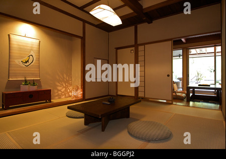 Hakone Ginyu. Traditional Japanese ryokan and spa. Hakone, Japan. Guest accommodation Stock Photo