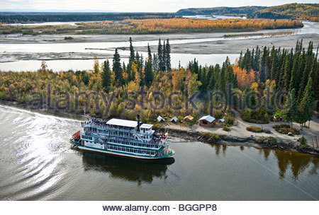 Riverboat Discovery on a tour of the Chena River Fairbanks ...