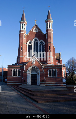 St  John's Roman Catholic Cathedral in Portsmouth England Stock Photo