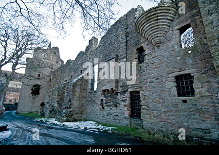 The ruins of the Bishops Palace Kirkwall, Mainland Orkney, Scotland. SCO 5828 Stock Photo