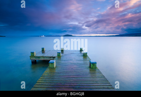 Lake Rotorua, North Island, New Zealand Stock Photo