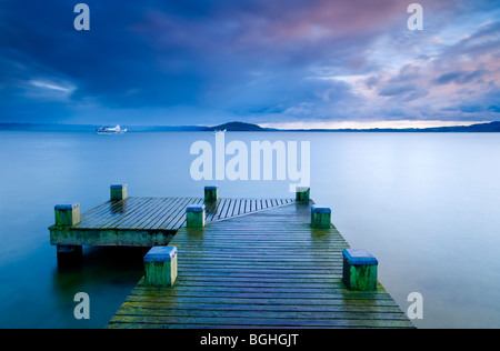 Lake Rotorua, North Island, New Zealand Stock Photo