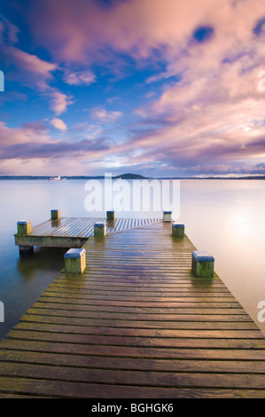 Lake Rotorua, North Island, New Zealand Stock Photo