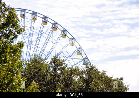 Dallas ferris wheel, Texas - the largest ferris wheel in the US Stock Photo