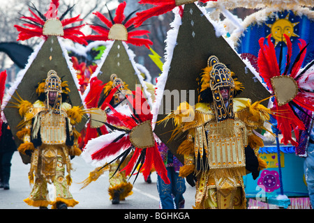 2010 Mummers Parade in Philadelphia, Pennsylvania Stock Photo