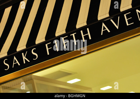 Saks Fifth Avenue store Stock Photo