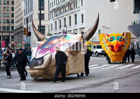 2010 Mummers Parade in Philadelphia, Pennsylvania Stock Photo