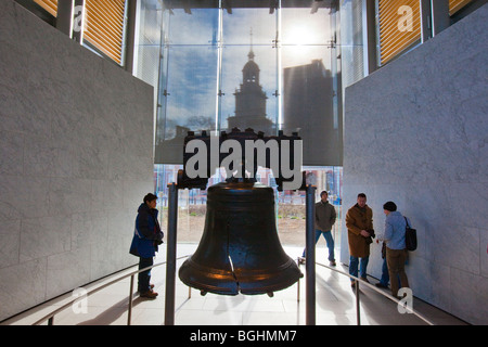 The Liberty Bell in Philadelphia, Pennsylvania Stock Photo