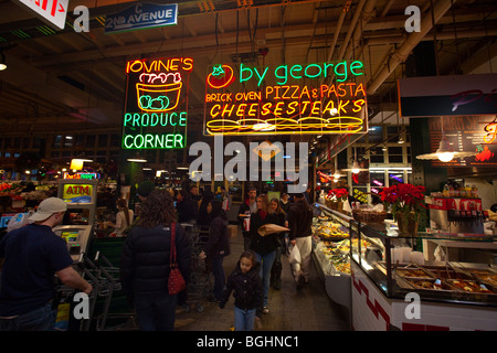Reading Terminal Market, Philadelphia Pennsylvania Stock Photo