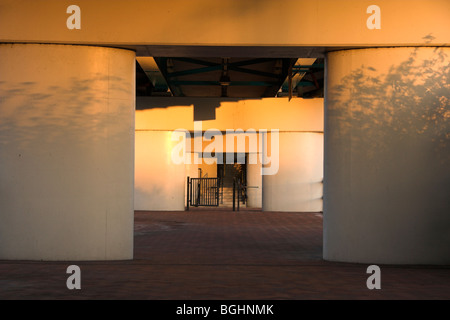 Pomona Metrolink Station, Pomona Strand, Old Trafford, Manchester, UK Stock Photo