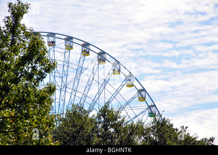 Dallas ferris wheel (Texas) - the largest ferris wheel in the US Stock Photo