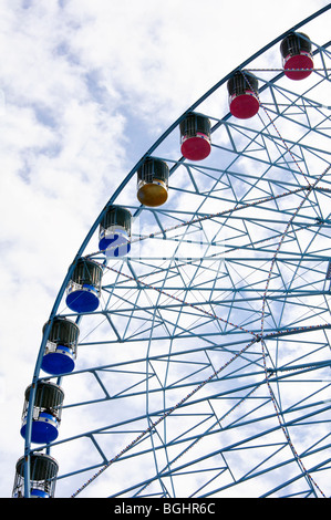 Dallas ferris wheel (Texas) - the largest ferris wheel in the US Stock Photo