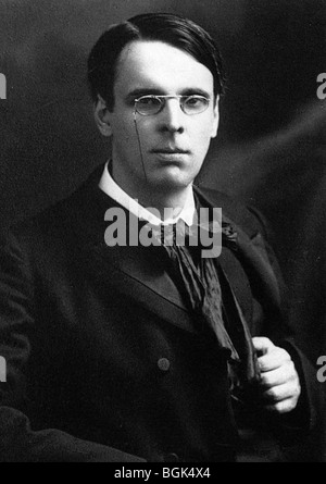 W.B. YEATS - Irish writer (1865-1939) Stock Photo