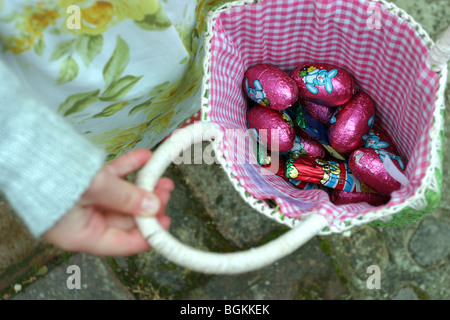 Easter Egg Hunt Stock Photo