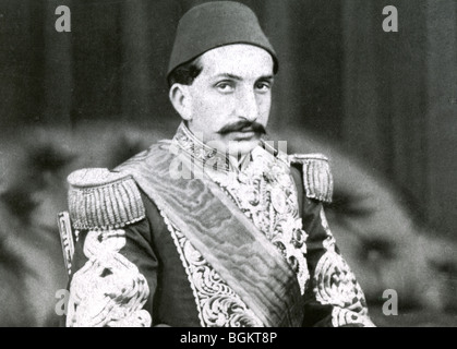 ABDUL HAMID II  (1842-1918) 34th Sultan of the Ottoman Empire Stock Photo