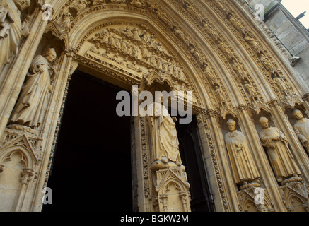 Bordeaux France St Andre Cathedral Stock Photo
