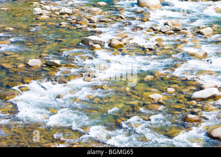 Adera Valley Okuwa-son Nagano Prefecture Japan Stock Photo