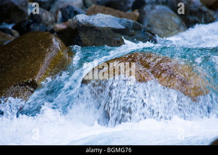 Adera Valley Okuwa-son Nagano Prefecture Japan Stock Photo