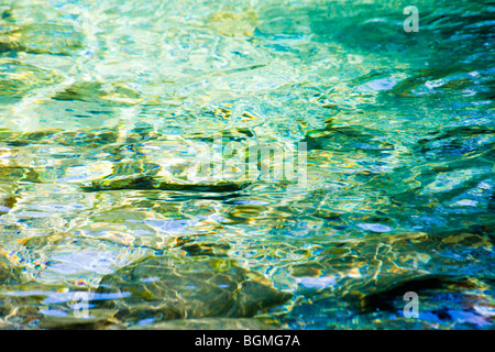 River in Adera Valley Okuwa-son Nagano Prefecture Japan Stock Photo