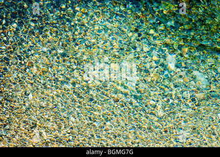 River in Adera Valley Okuwa-son Nagano Prefecture Japan Stock Photo