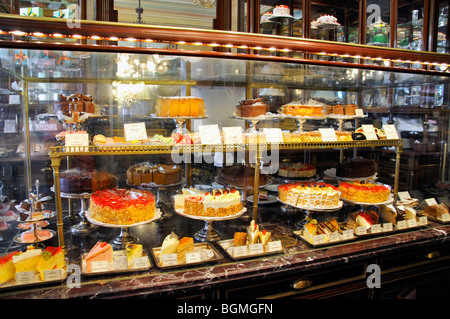 Cafe Demel, Vienna, Austria Stock Photo