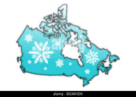 Cold Canada Stock Photo