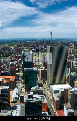 Johannesburg view from Carlton Centre, North view Stock Photo