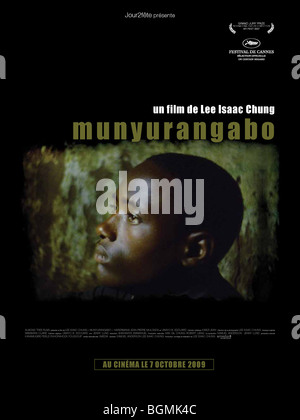 Munyurangabo Year : 2007 Director : Lee Isaac Chung Josef Rutagengwa Movie poster (Fr) Stock Photo