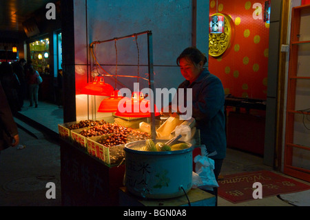 Street food Beijing China Stock Photo