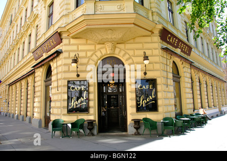 Cafe Sperl, Vienna, Austria Stock Photo